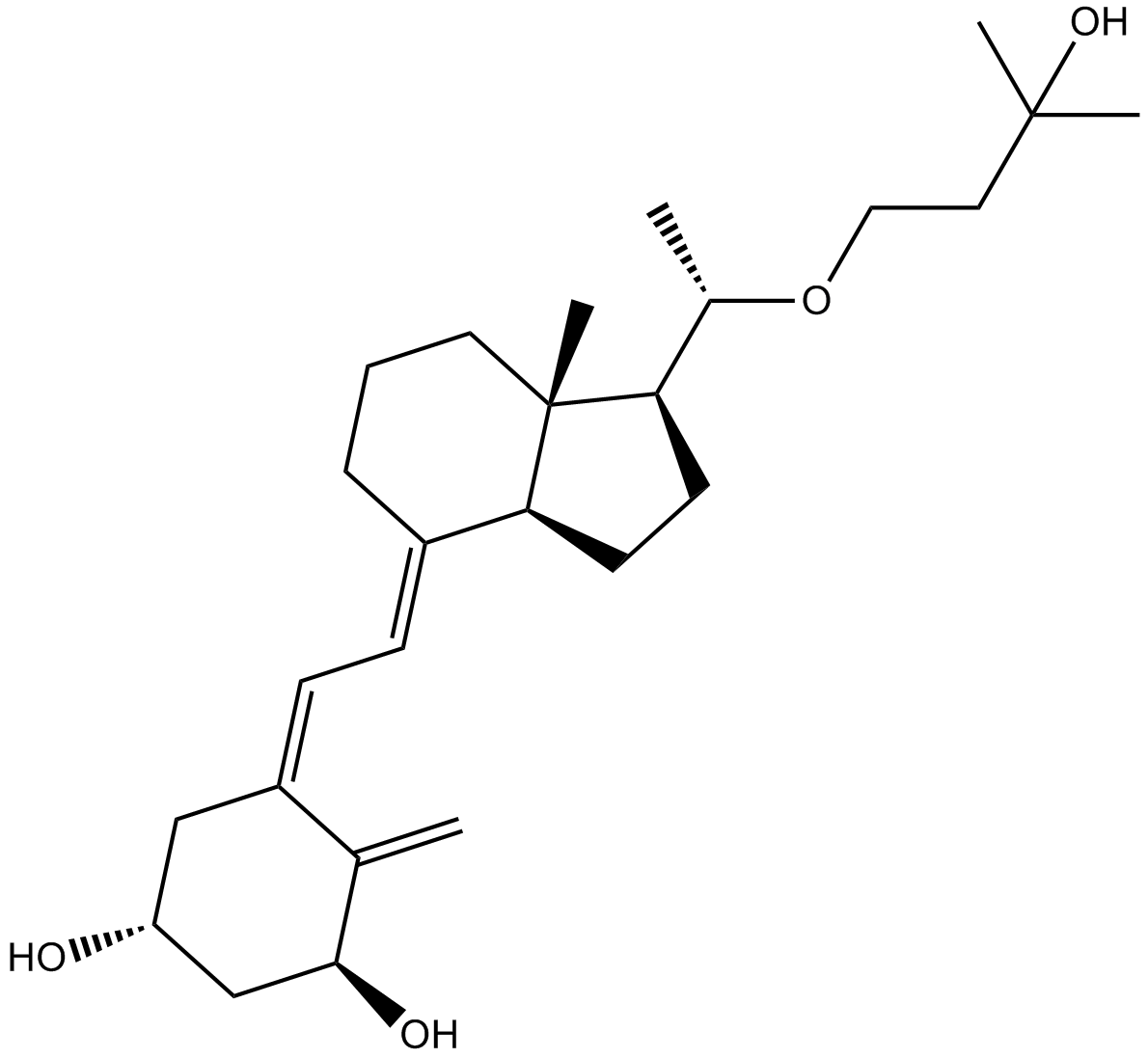 Maxacalcitol  Chemical Structure