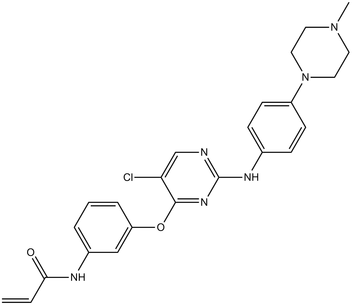 WZ3146  Chemical Structure