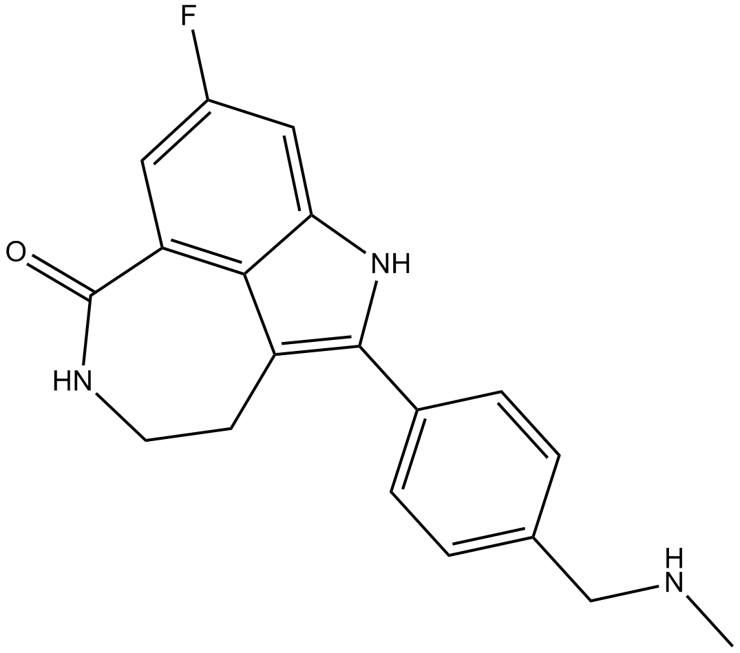 Rucaparib (free base)  Chemical Structure