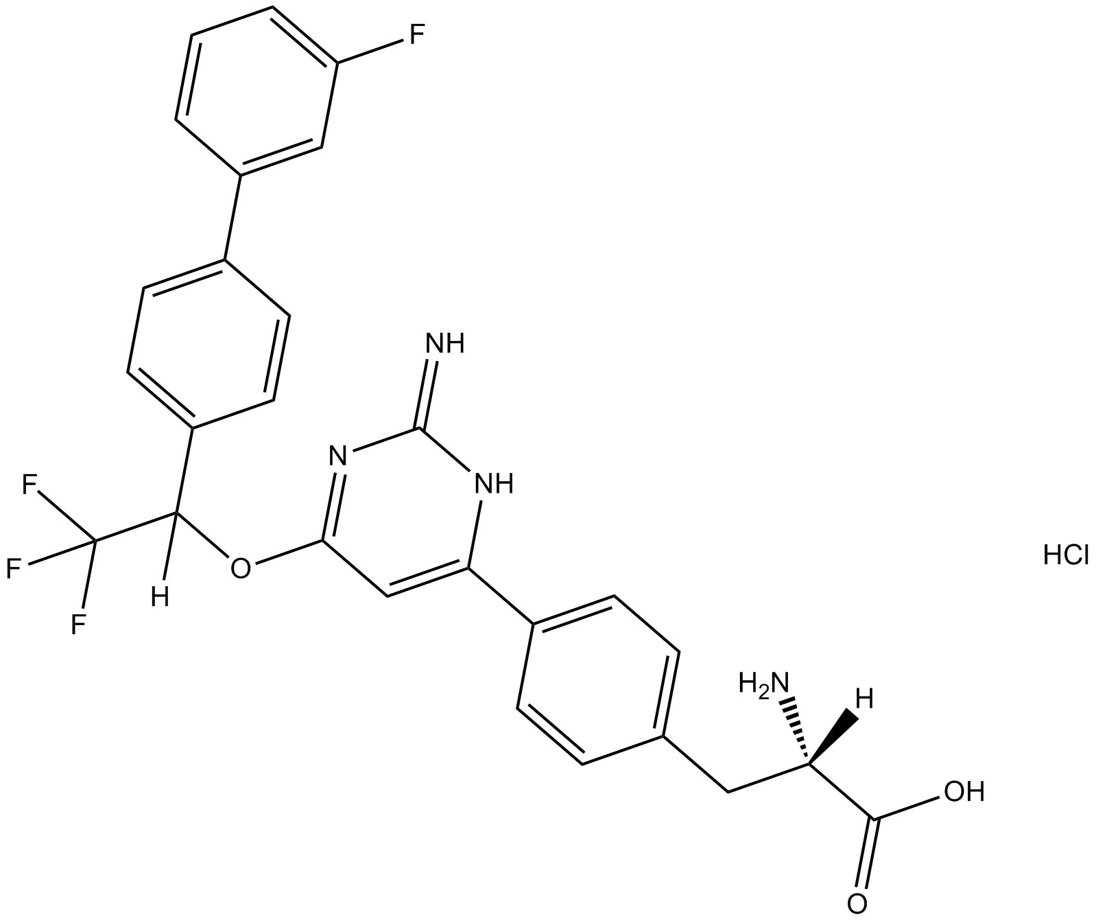 LP533401 hcl  Chemical Structure