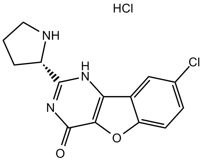 XL413 hydrochloride  Chemical Structure