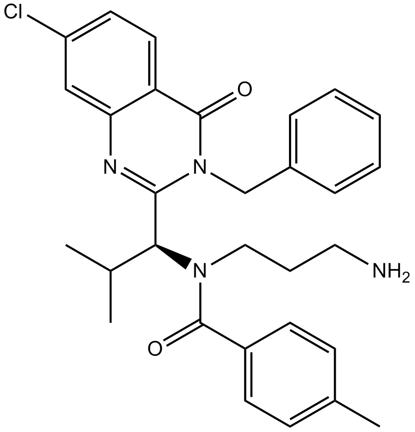Ispinesib (SB-715992)  Chemical Structure