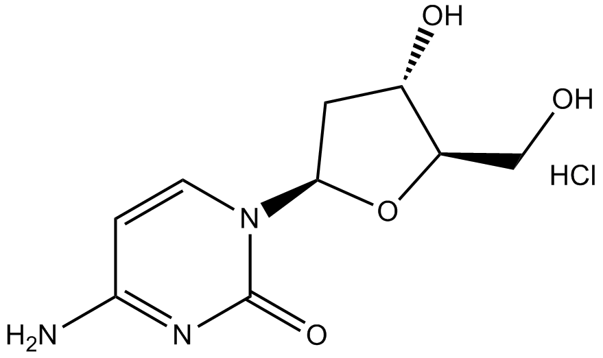 2'-Deoxycytidine hydrochloride  Chemical Structure