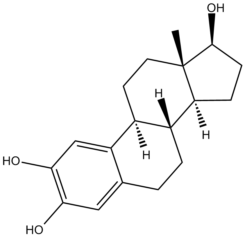 2-Hydroxyestradiol Chemical Structure