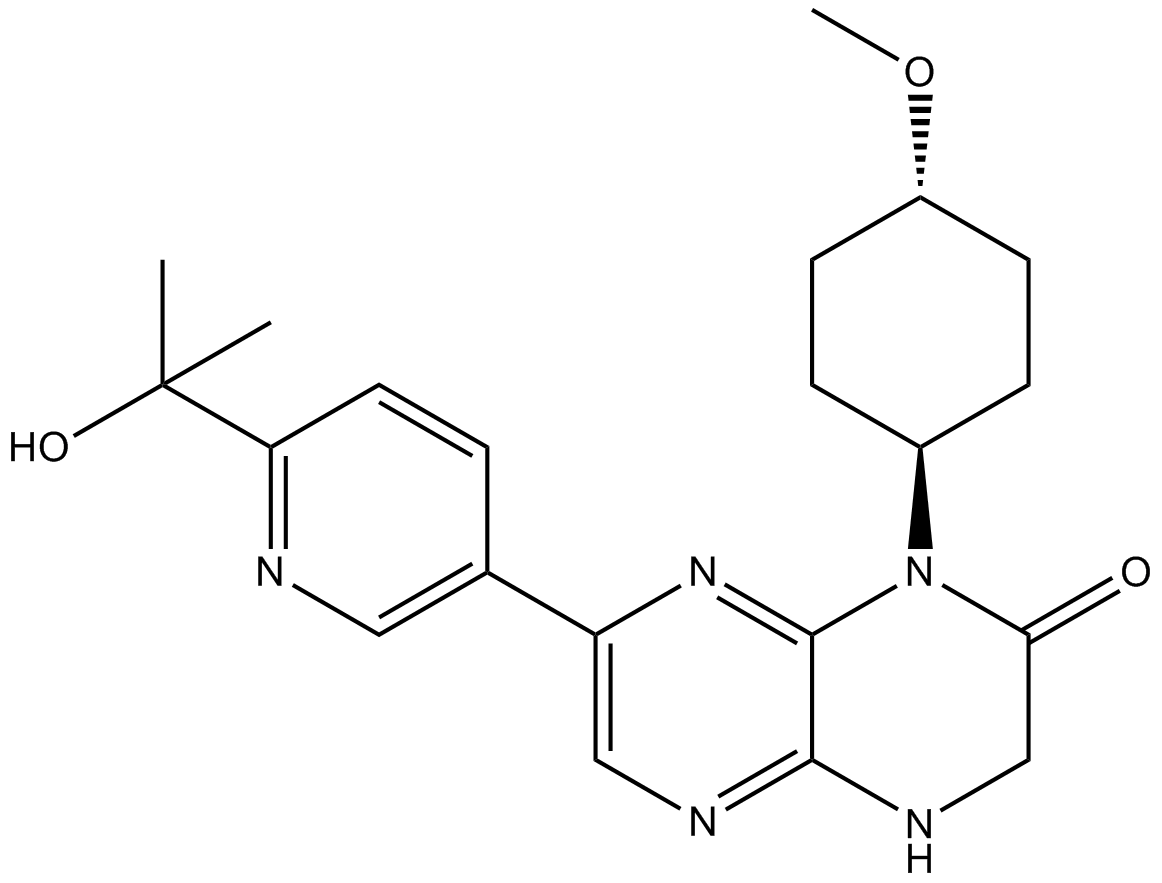CC-223  Chemical Structure