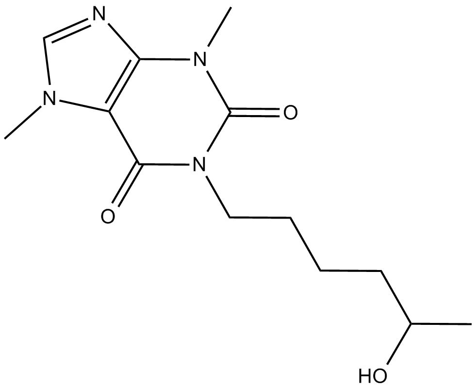 (±)-Lisofylline  Chemical Structure