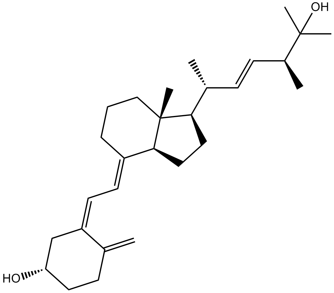 Ercalcidiol  Chemical Structure