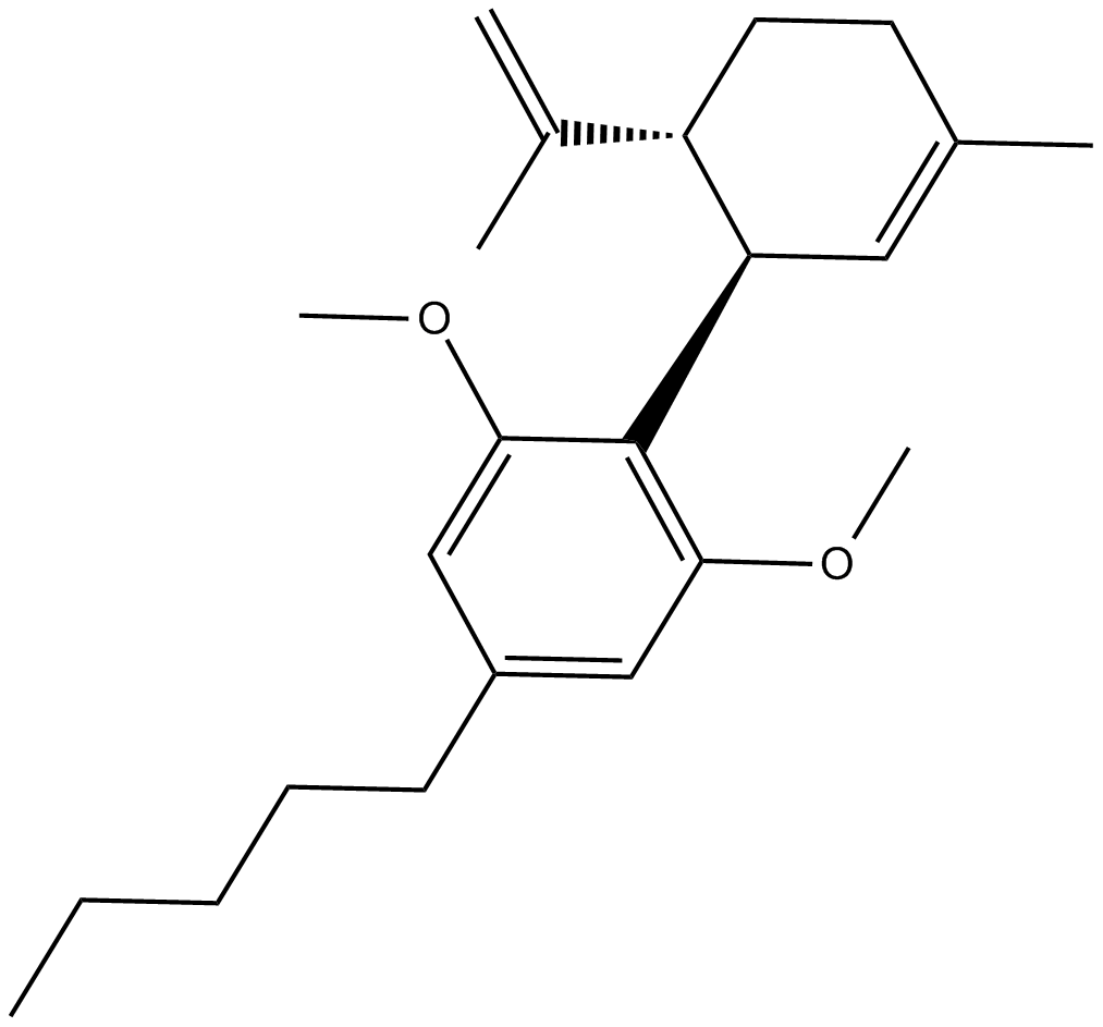 Cannabidiol dimethyl ether  Chemical Structure