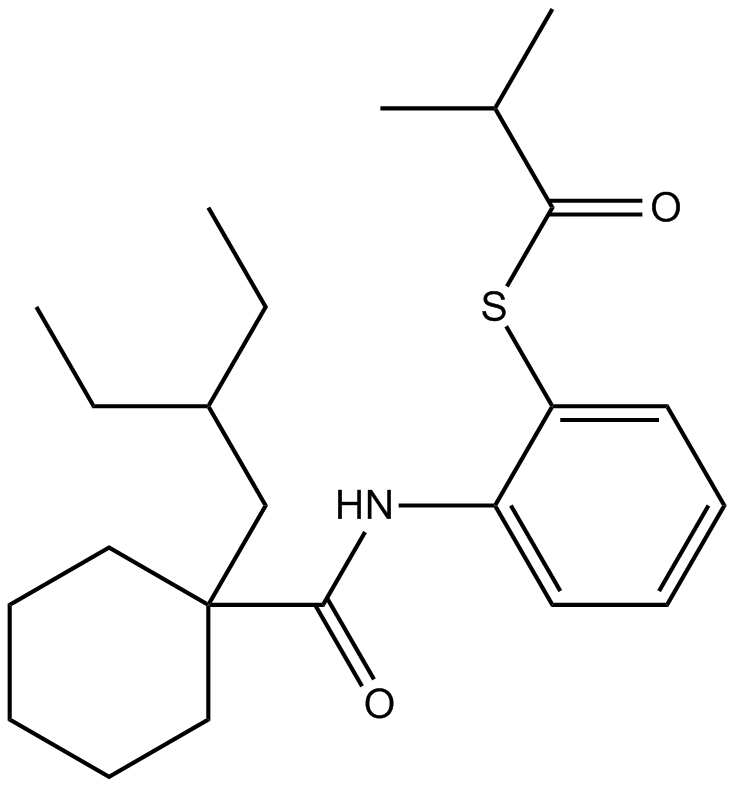 Dalcetrapib (JTT-705, RO4607381)  Chemical Structure