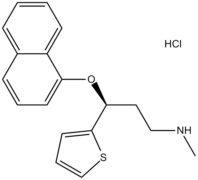 Duloxetine HCl  Chemical Structure