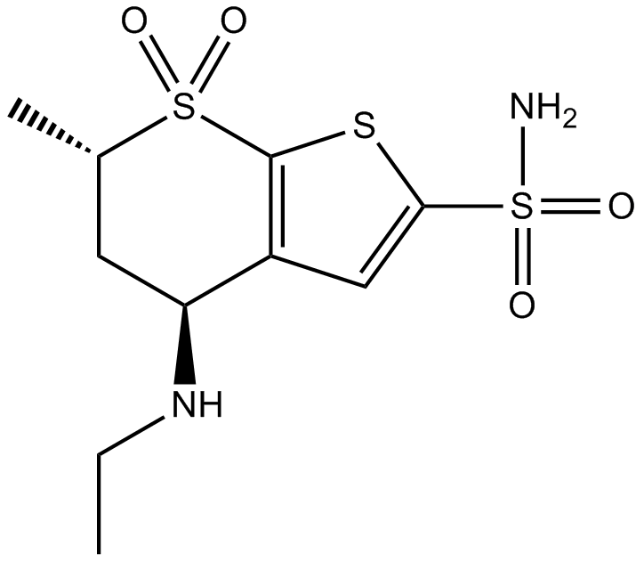 Dorzolamide  Chemical Structure