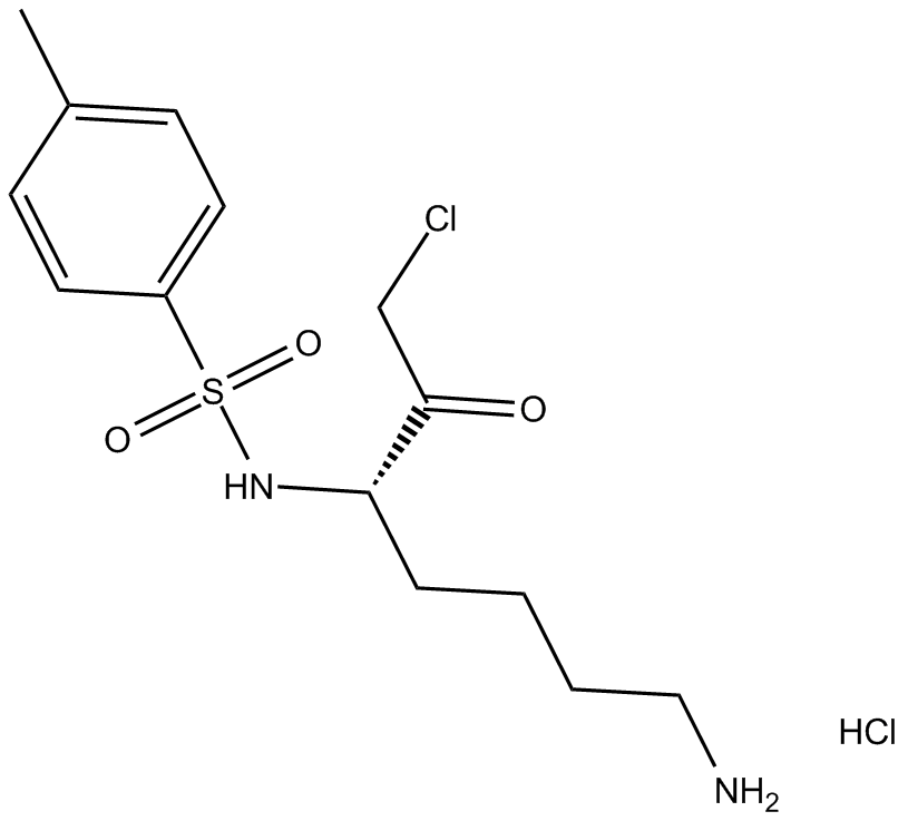 Tosyllysine Chloromethyl Ketone (hydrochloride)  Chemical Structure
