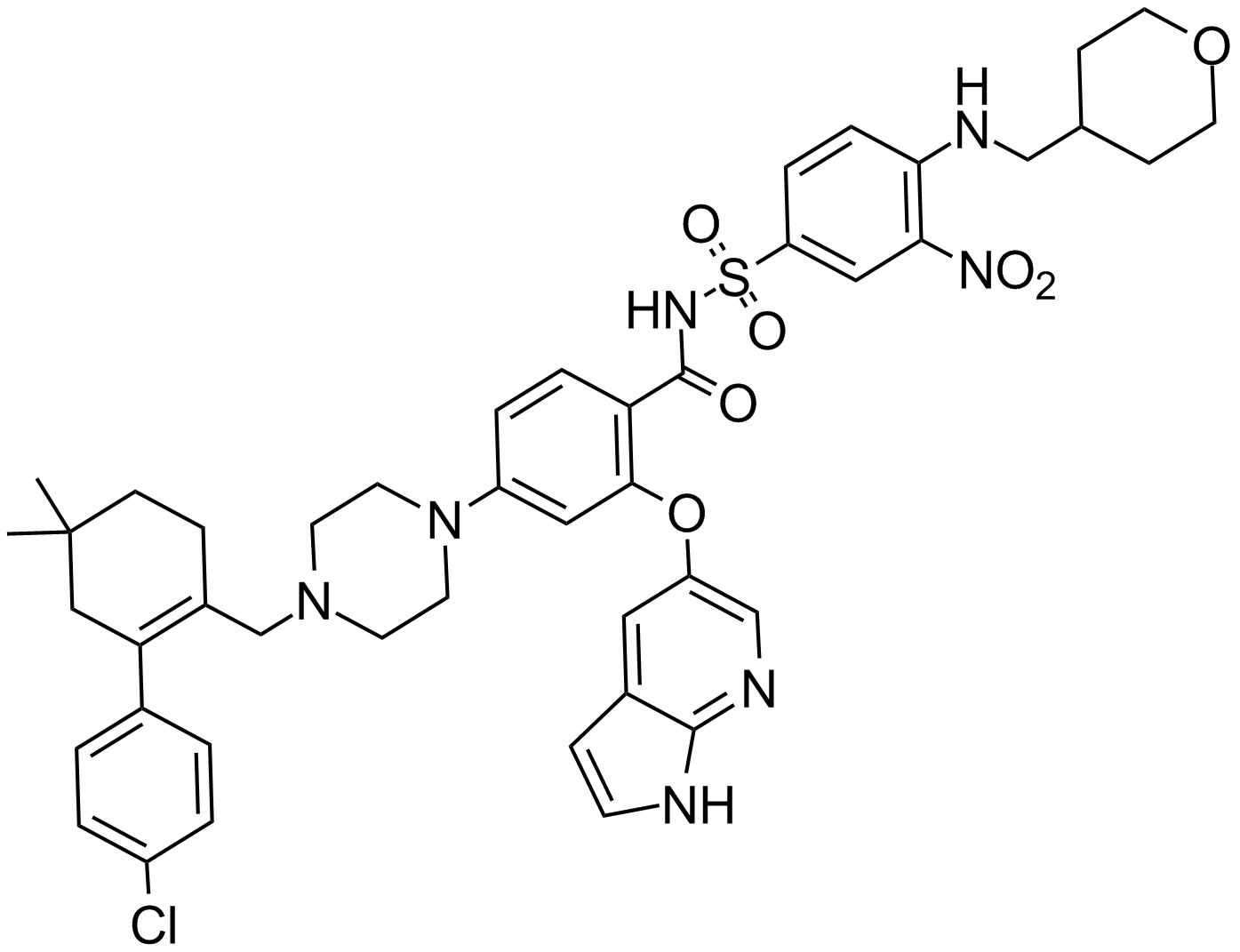 ABT-199  Chemical Structure