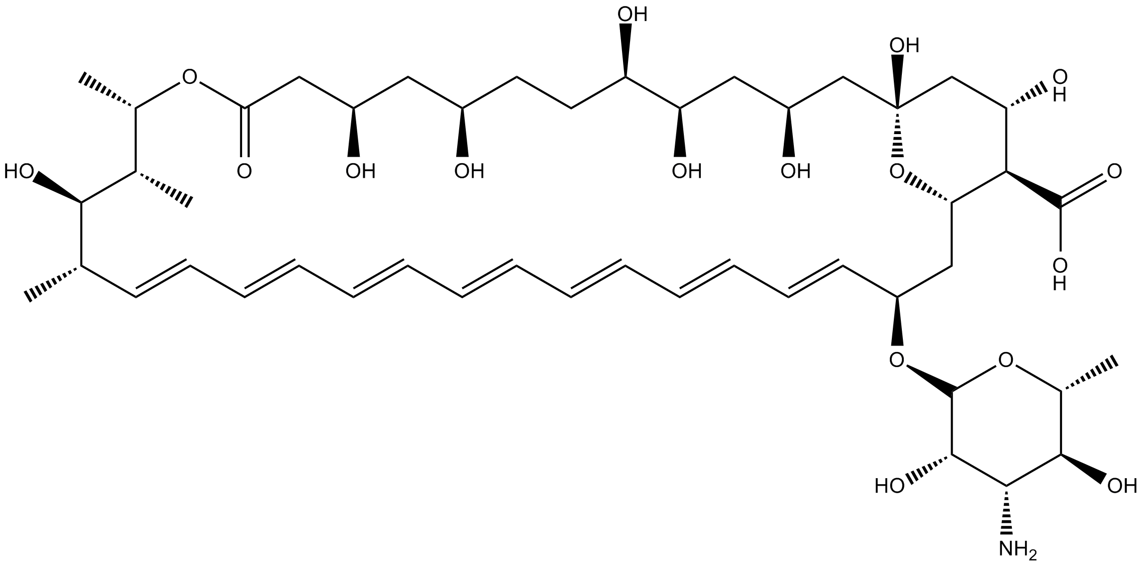 Amphotericin B  Chemical Structure