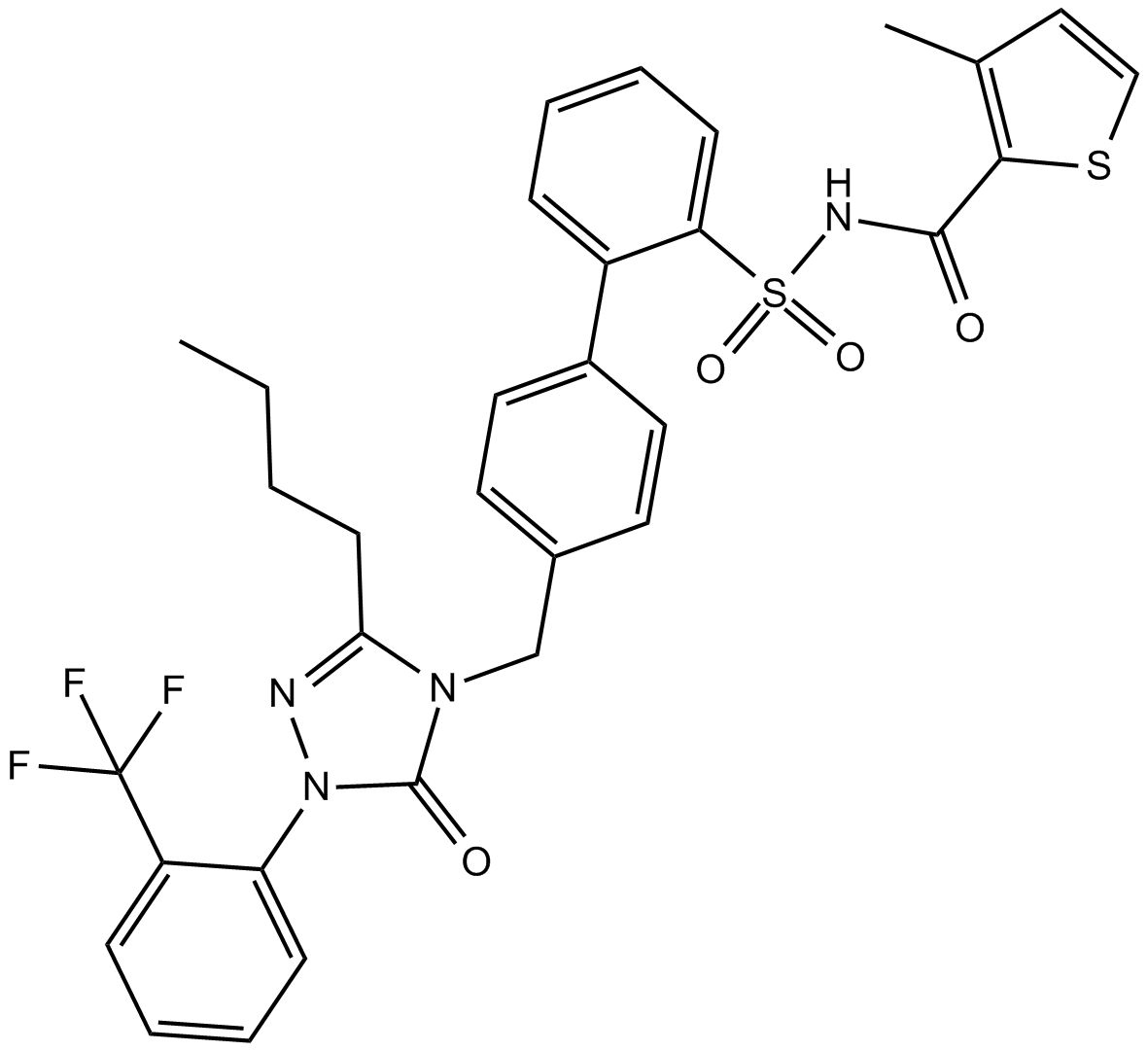 L-161,982  Chemical Structure