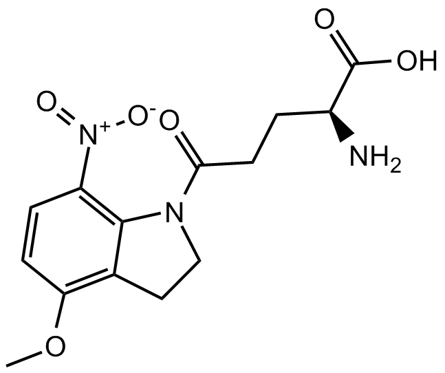 MNI-caged-L-glutamate  Chemical Structure