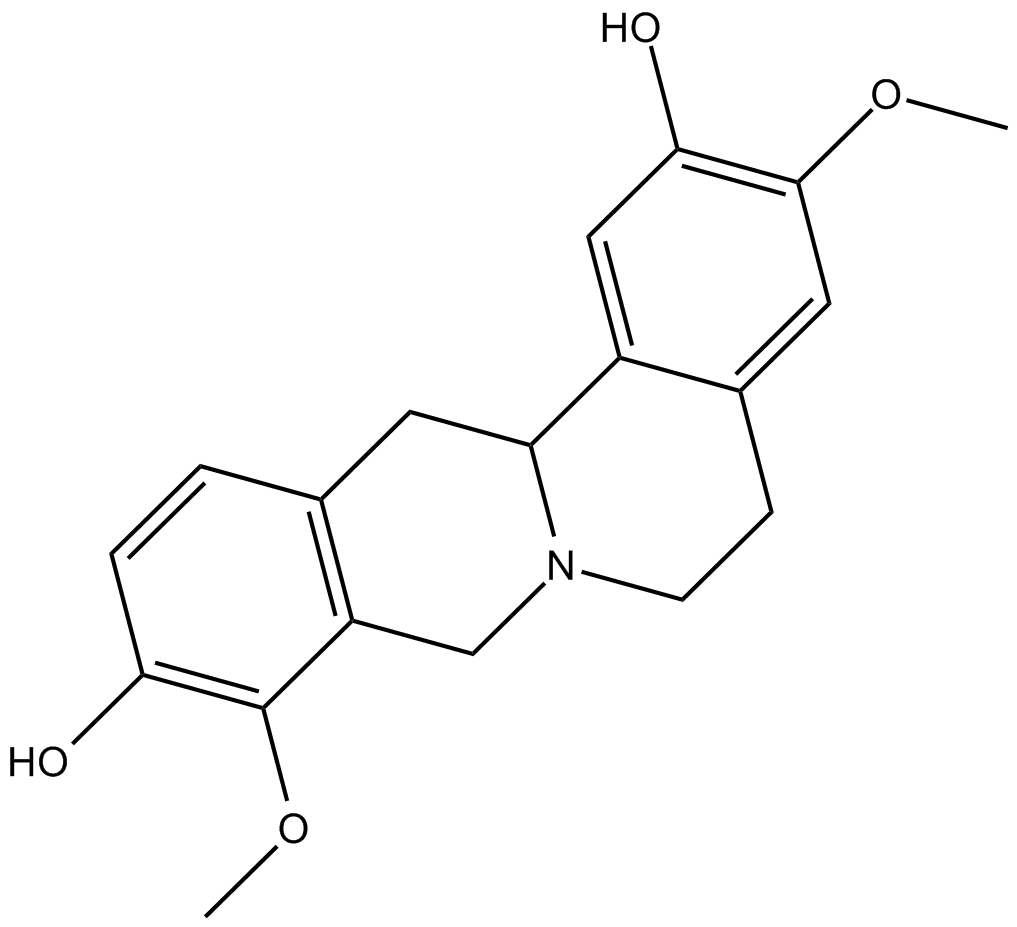 (–)-Stepholidine  Chemical Structure