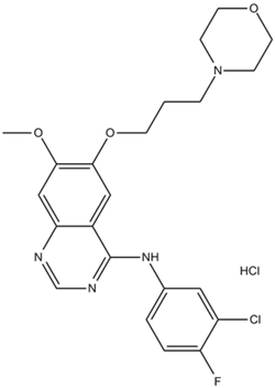 Gefitinib hydrochloride  Chemical Structure
