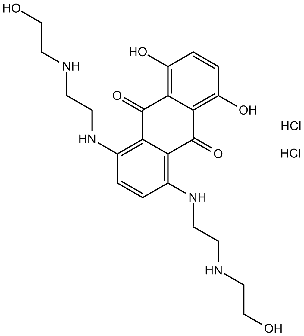 Mitoxantrone HCl  Chemical Structure