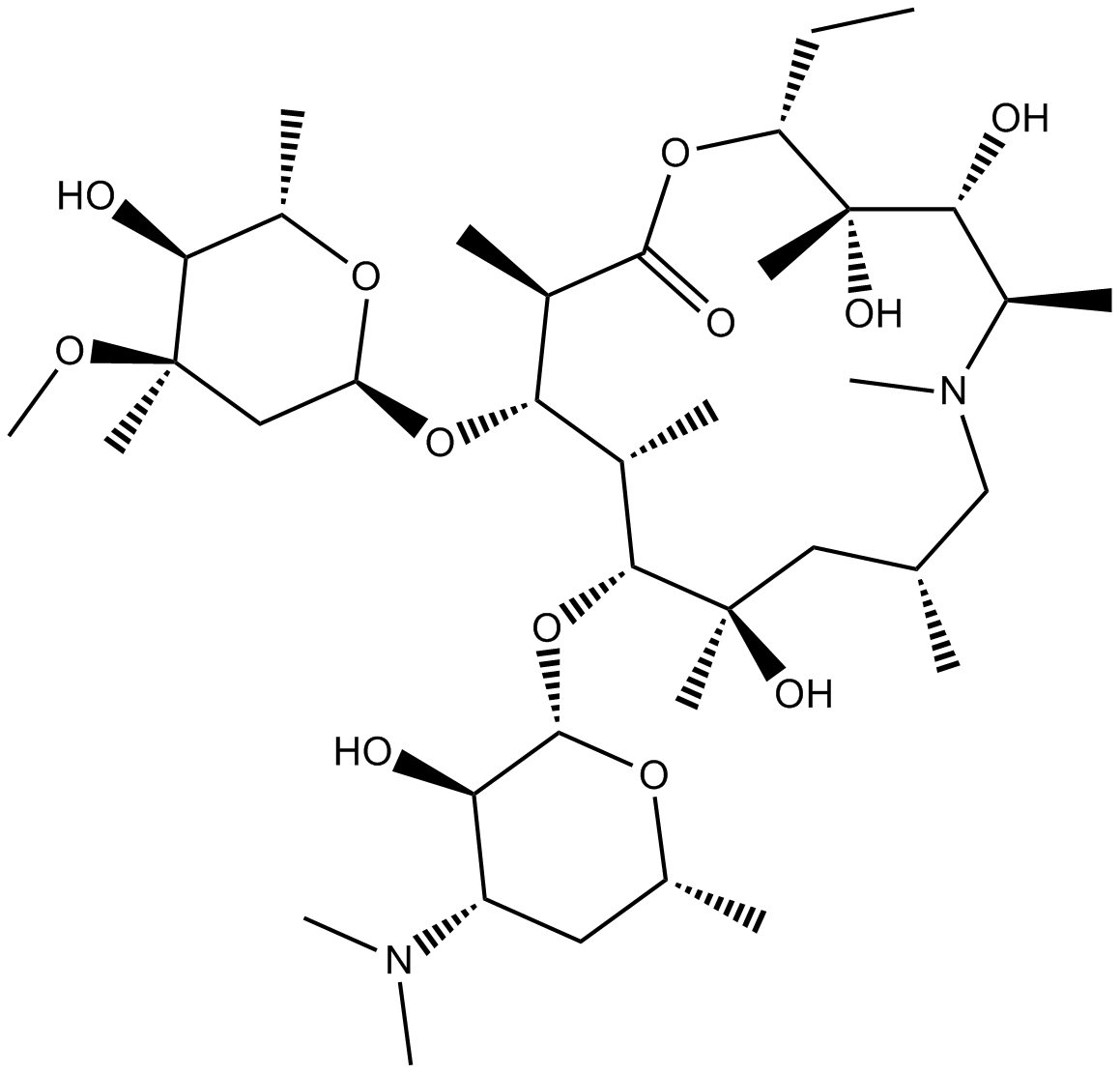 Azithromycin  Chemical Structure