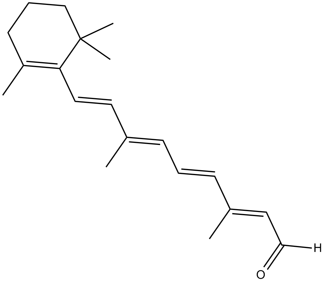 all-trans Retinal  Chemical Structure