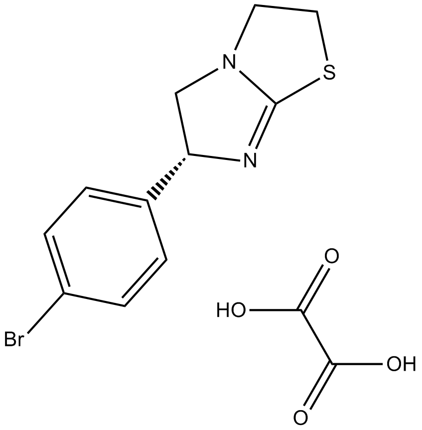 (-)-p-Bromotetramisole Oxalate  Chemical Structure