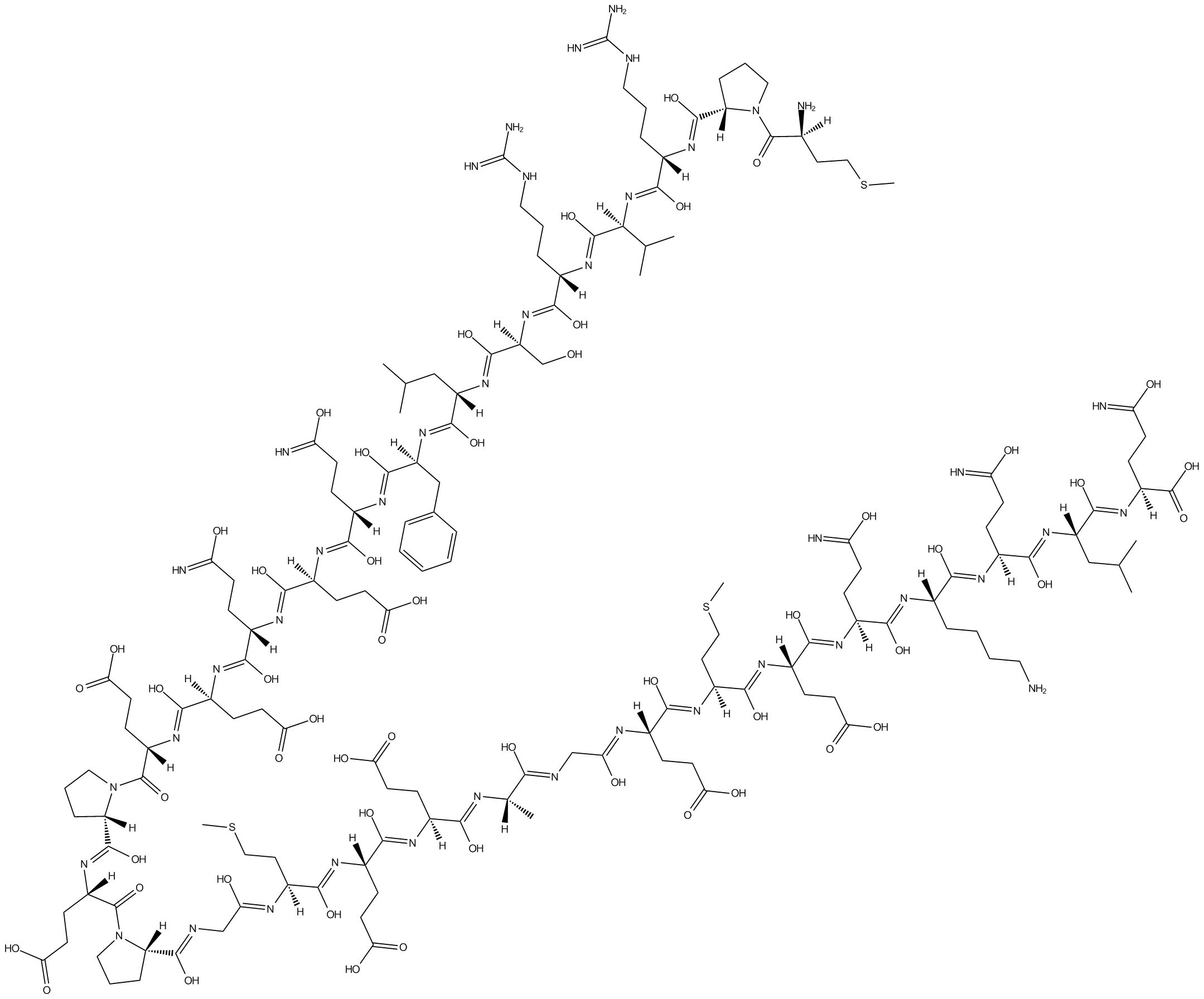 Nocistatin (human)  Chemical Structure