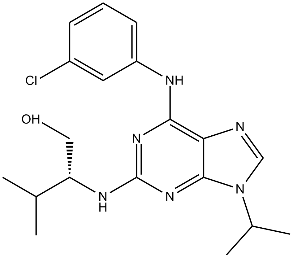 Purvalanol A  Chemical Structure