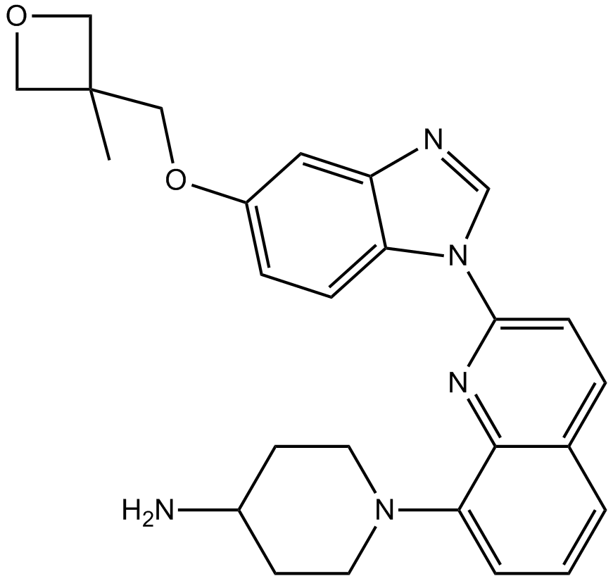 Crenolanib (CP-868596)  Chemical Structure