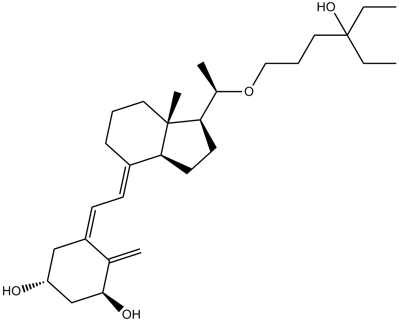 Lexacalcitol  Chemical Structure