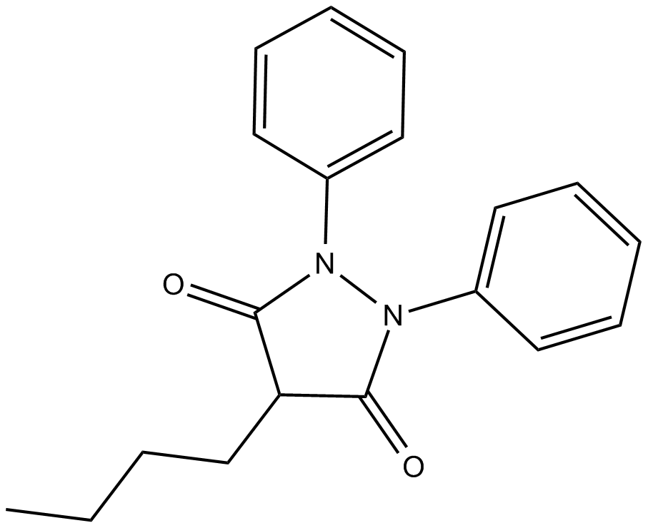 Phenylbutazone Chemical Structure