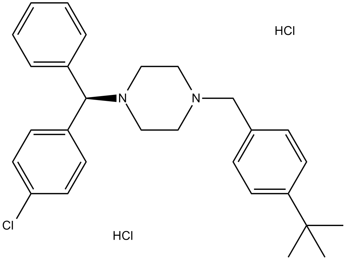 Buclizine HCl  Chemical Structure