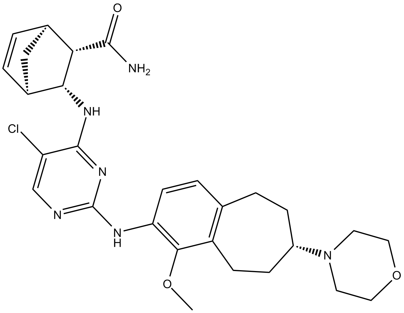 CEP-28122  Chemical Structure