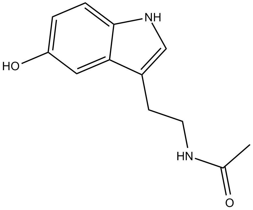 N-Acetylserotonin  Chemical Structure
