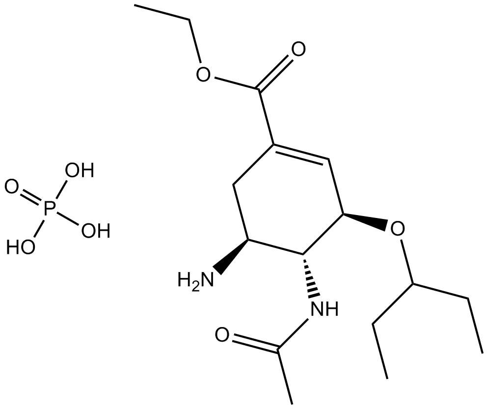 Oseltamivir phosphate  Chemical Structure