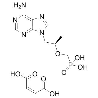 Tenofovir maleate Chemical Structure