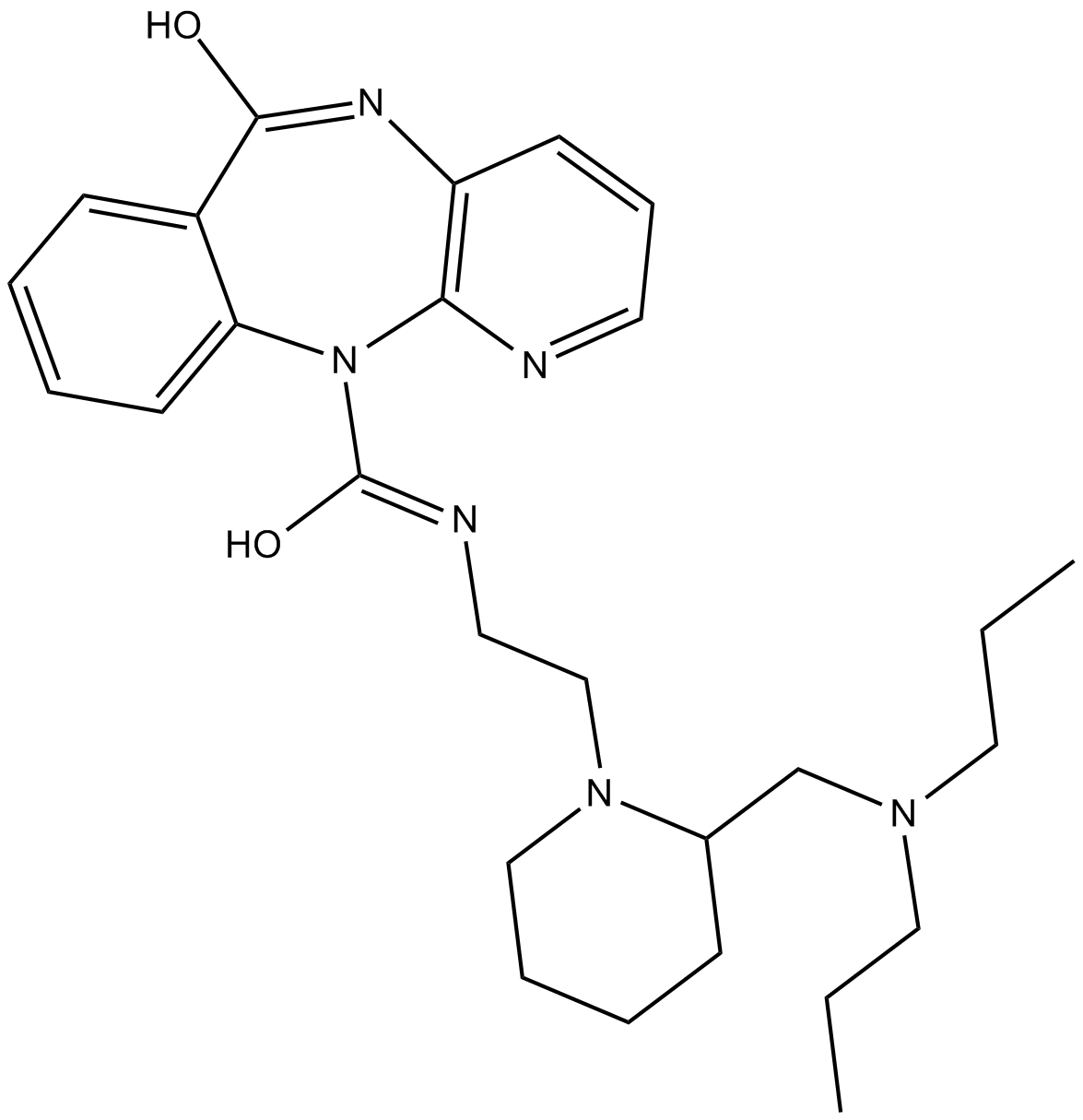 AF-DX 384  Chemical Structure