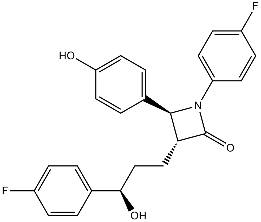 Ezetimibe  Chemical Structure