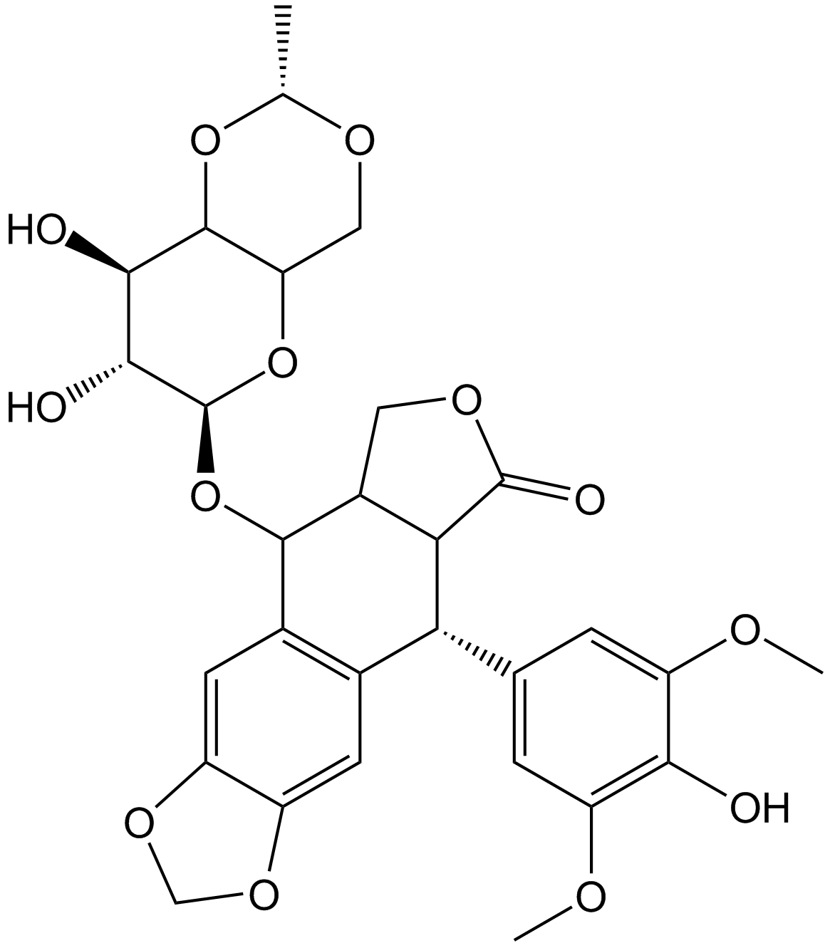 Etoposide  Chemical Structure