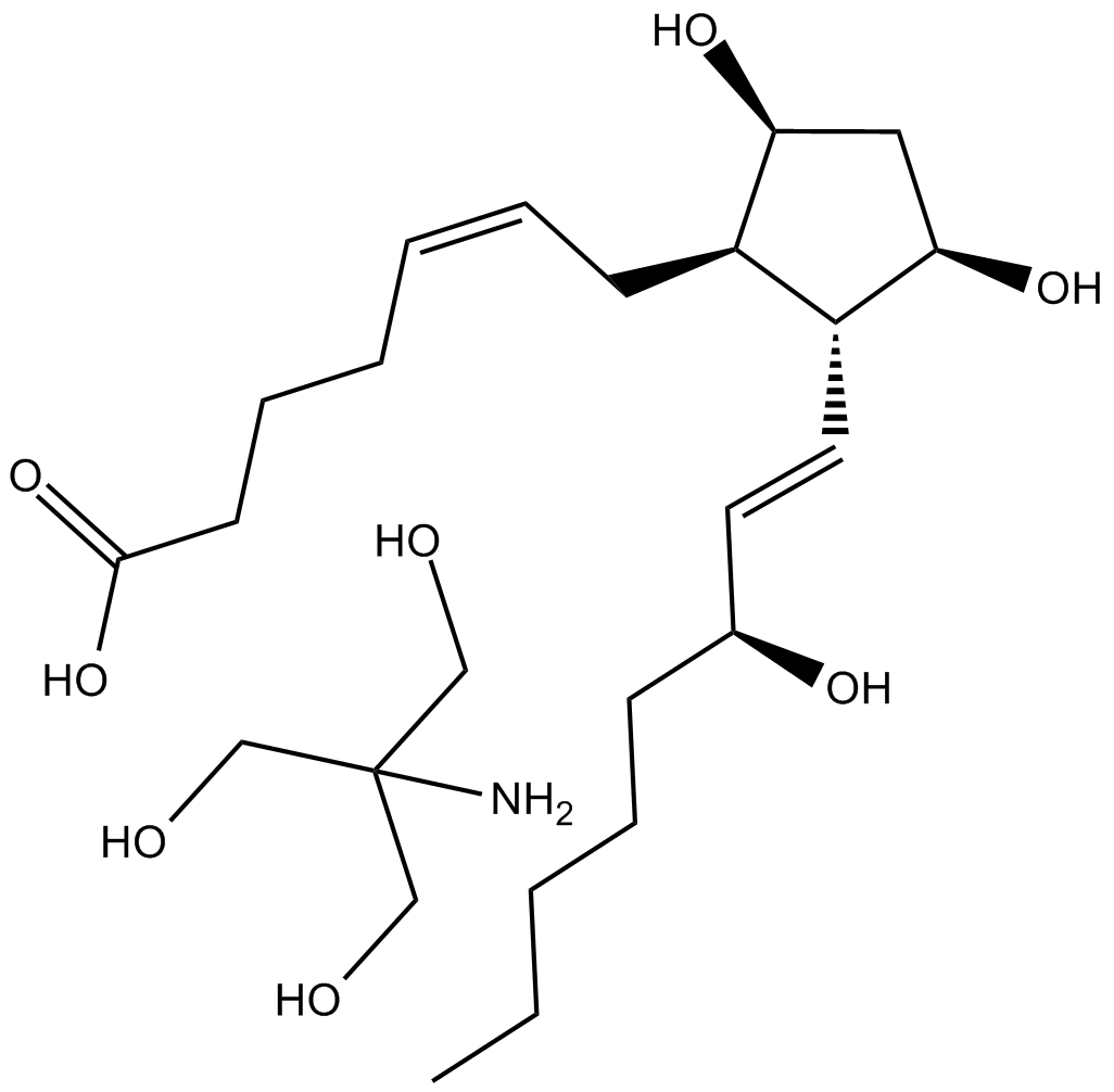 Prostaglandin F2α  Chemical Structure