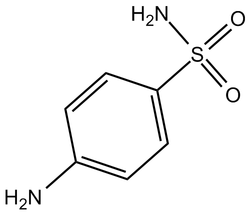 Sulfanilamide Chemical Structure