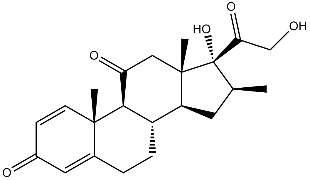 Meprednisone  Chemical Structure