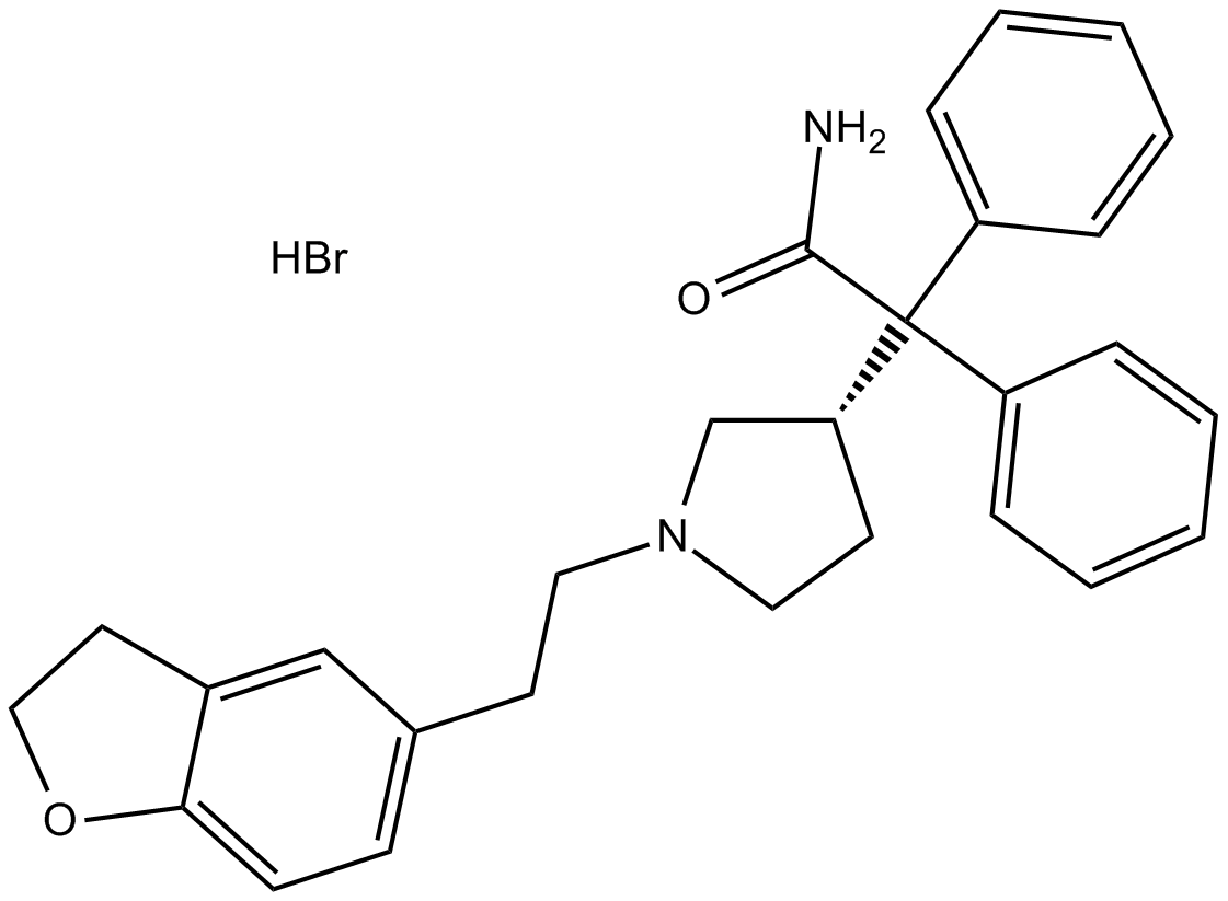 Darifenacin HBr Chemical Structure