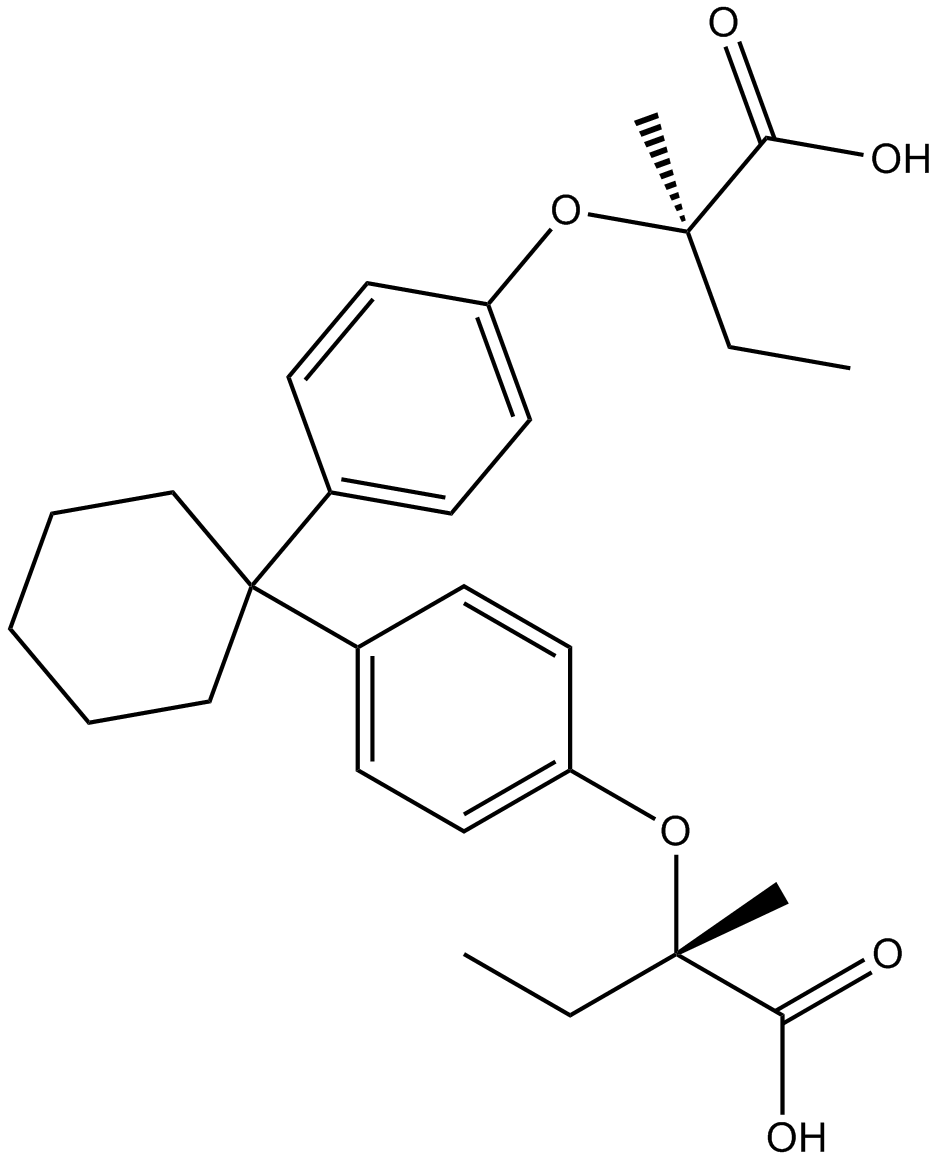 Clinofibrate  Chemical Structure