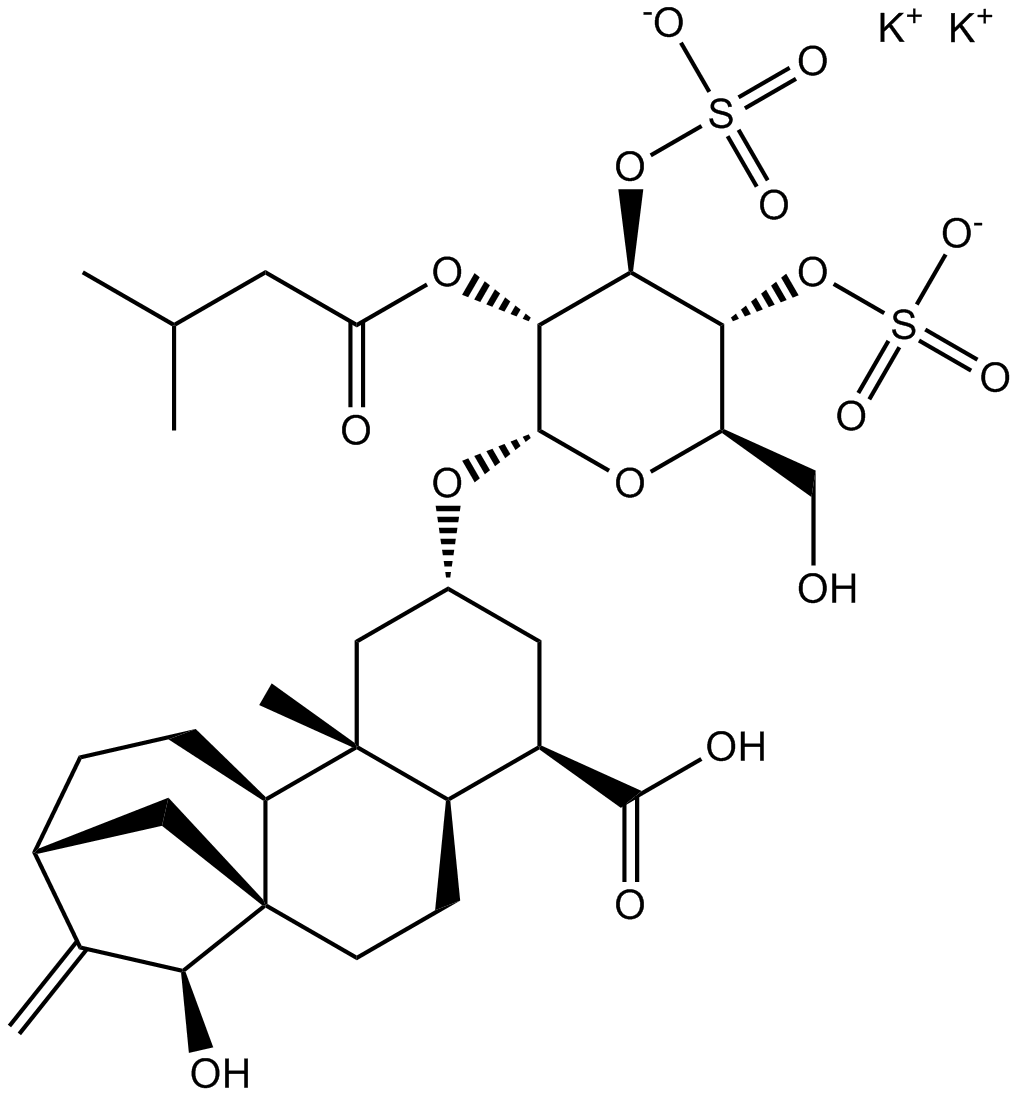 Atractyloside Dipotassium Salt  Chemical Structure
