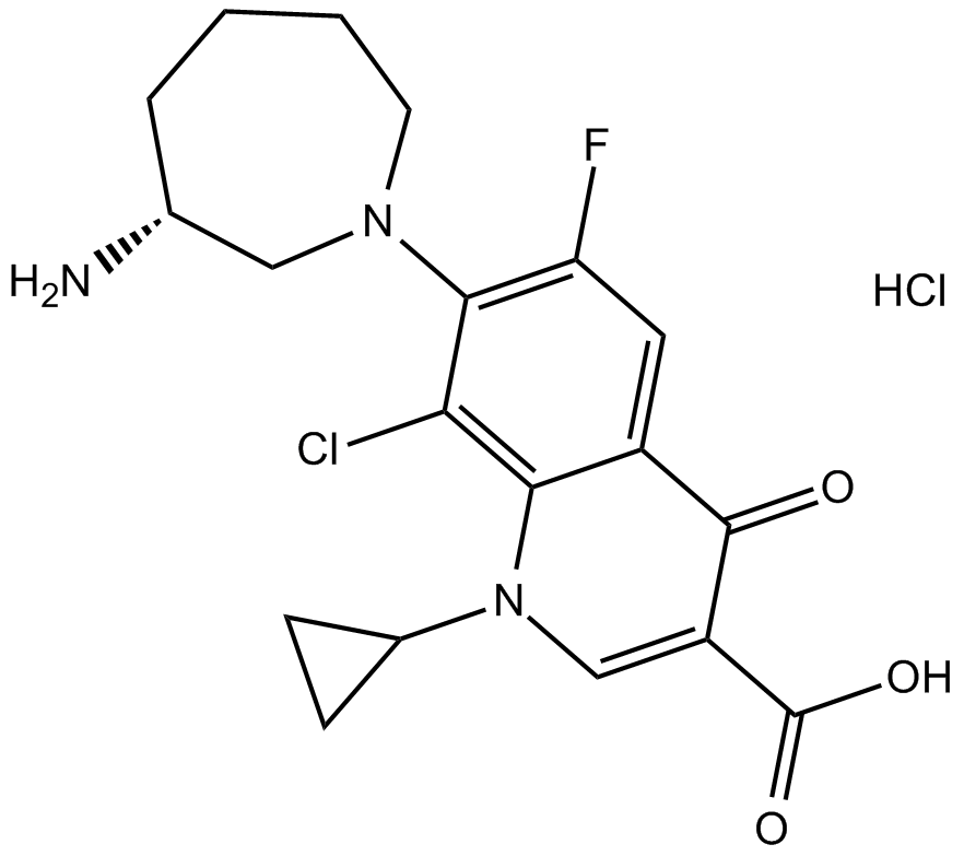 Besifloxacin HCl  Chemical Structure
