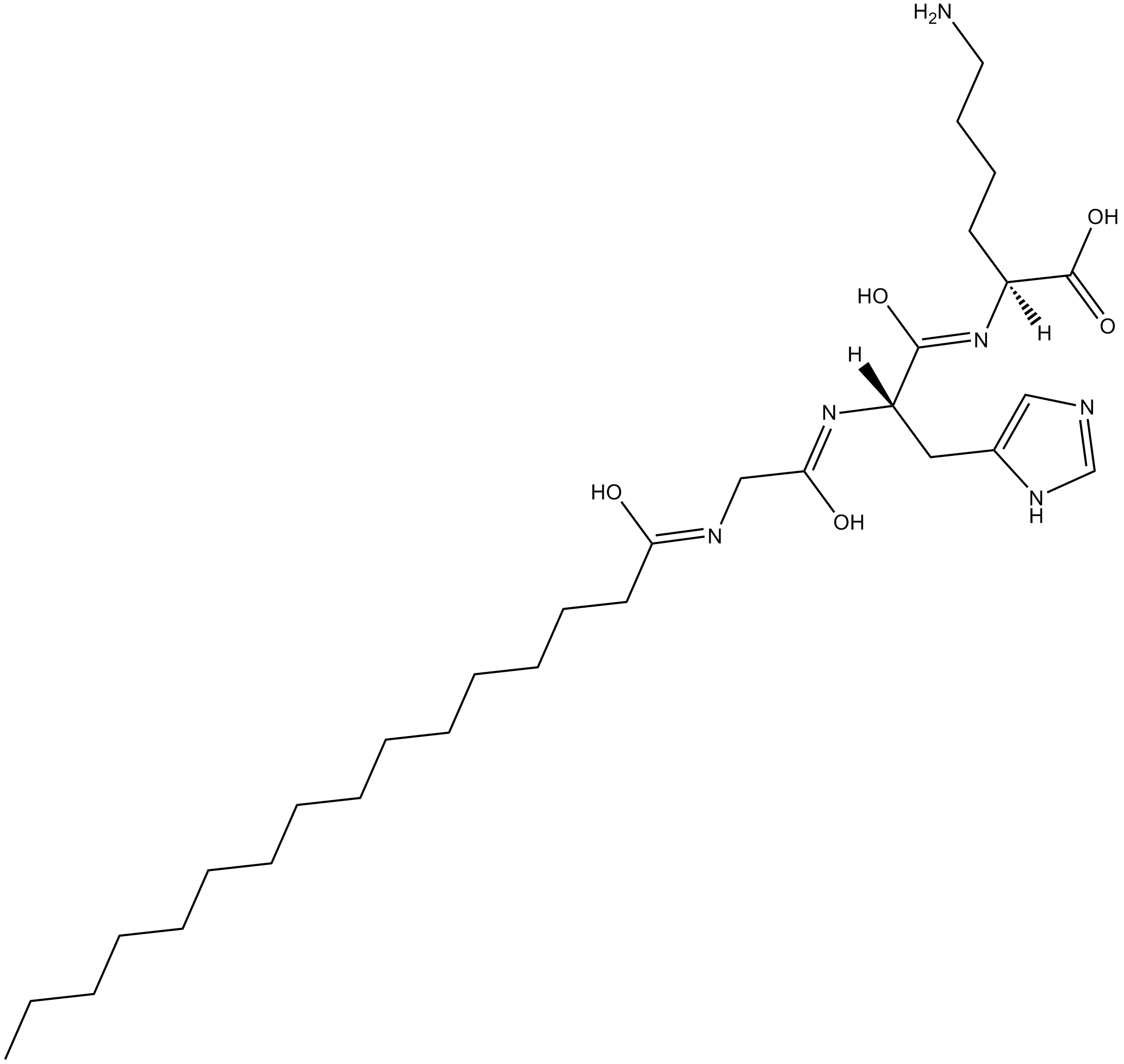 PalMitoyl Tripeptide-1  Chemical Structure