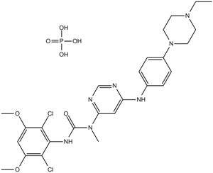 NVP-BGJ398 phosphate  Chemical Structure