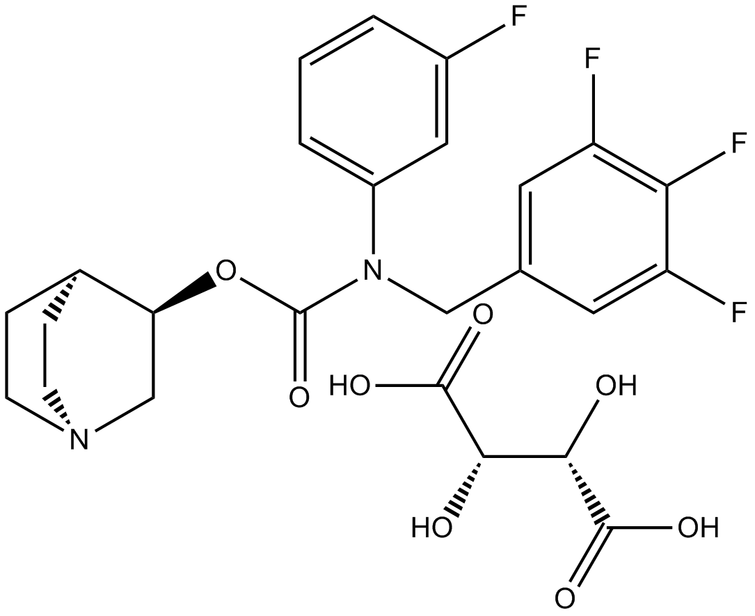Tarafenacin D-tartrate  Chemical Structure