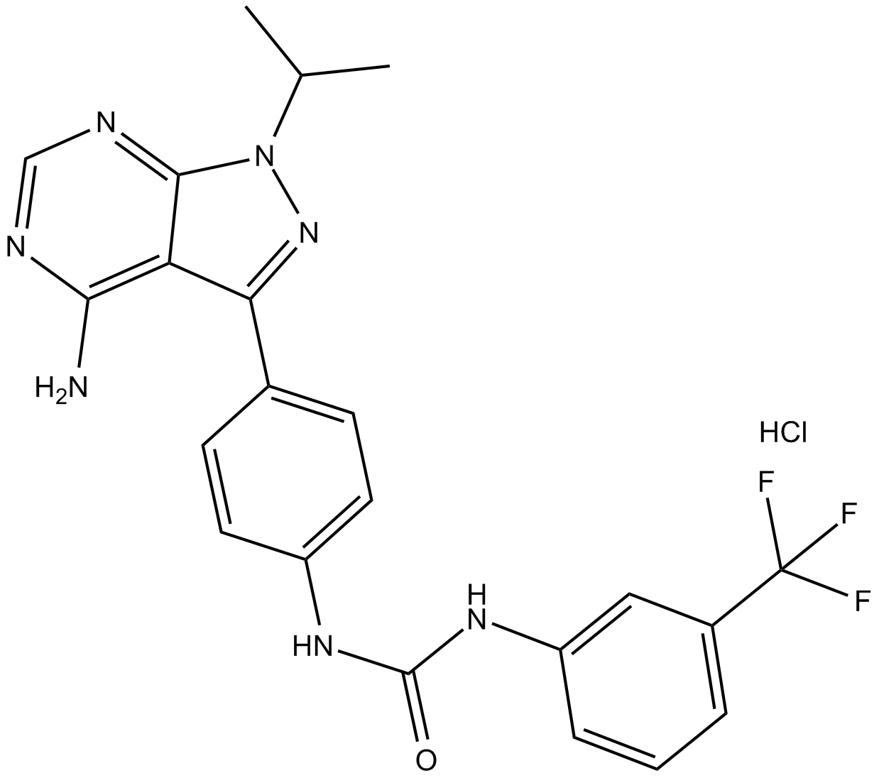 AD57 (hydrochloride)  Chemical Structure
